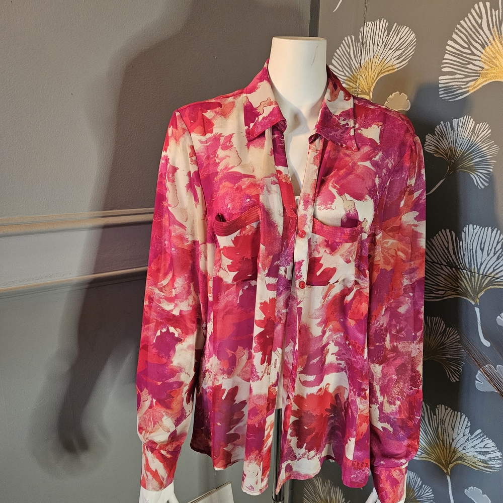 Floral Pink Women's Top